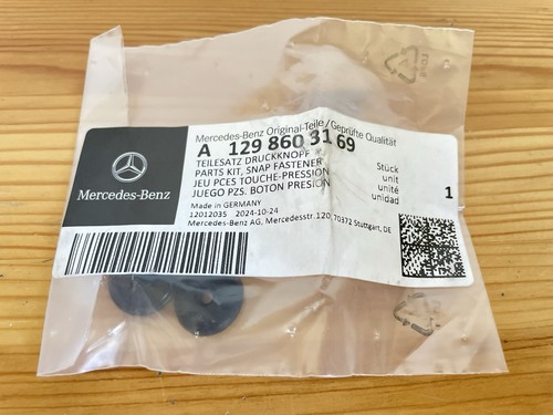 Mercedes teilesatz druckknopf - mercedes,