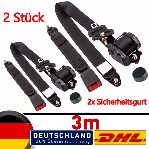 Punkt automatikgurt - 2x, 3